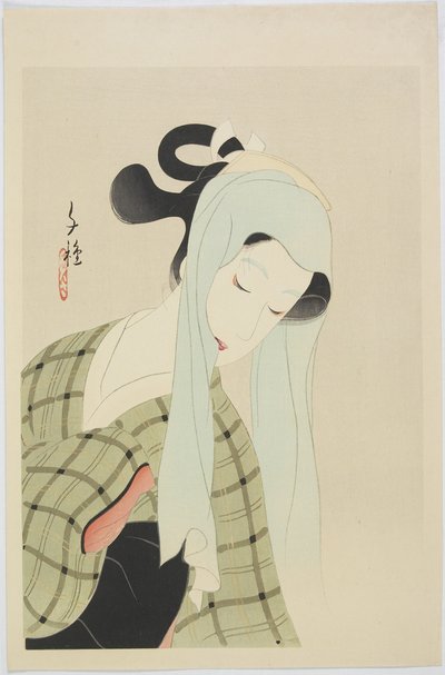 Ochiyo from Chikamatsu Play Shinj? yoi g?shin by Kitani Chigusa Kitani Chigusa